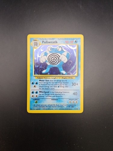 Pokemon poliwrath set base - pokemon,