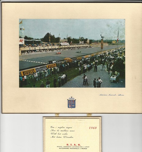 Autodromo monza 1960 f1 - autodromo, gp
