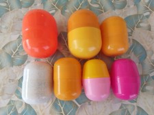 LOTTO 8 CAPSULE OVULI MAXI SORPRESINE KINDER SORPRESA FERRERO UOVA DI PASQUA