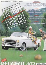 RETROVISEUR N° 71 ; DOSSIER