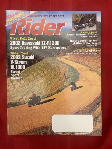 June 2002 rider vintage - rider,