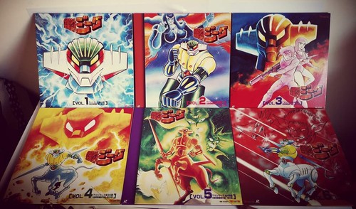Jeeg robot laser disc serie - 6,