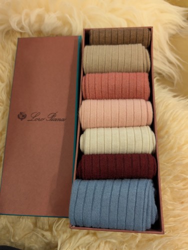 Calze loro piana cashmere - loro, crew