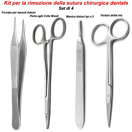 Kit rimozione sutura sterile - kit,