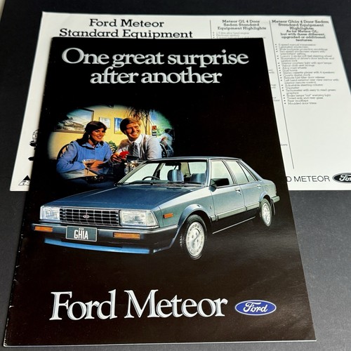 Ford meteor 8p brochure - meteor,