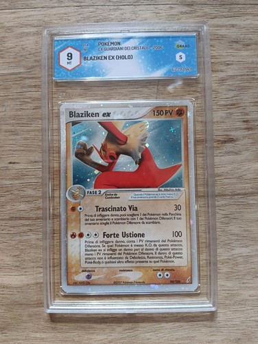 Carta pokémon blaziken - carta, ex