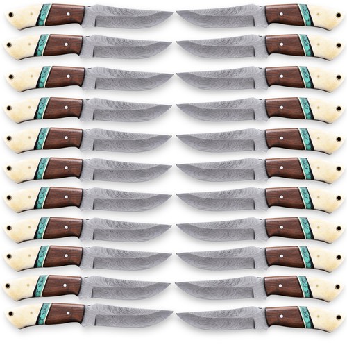 Lot damascus steel hunting - lot,