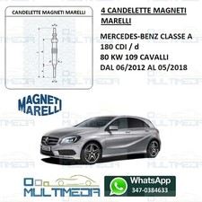 4 CANDELETTE MAGNETI MARELLI