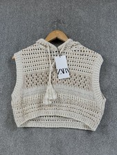 Top Zara donna taglia M panna