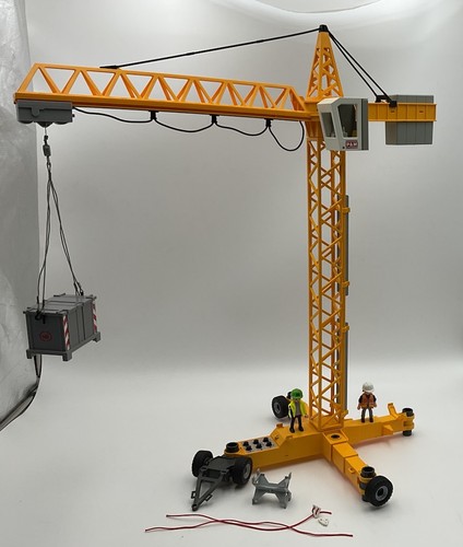 Playmobil gru elettrica - gru, da