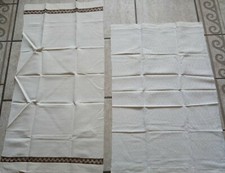 PAIR OF TOWELS - ANTIQUE