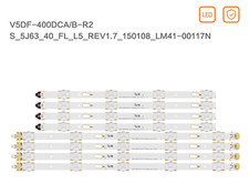 KIT 8 BARRE STRIP LED TV