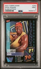 2021 TOPPS WWE SLAM ATTAX 293 HULK HOGAN psa 9
