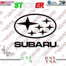 ADESIVO STICKER LOGO SUBARU MISURE PERSONALIZZATE