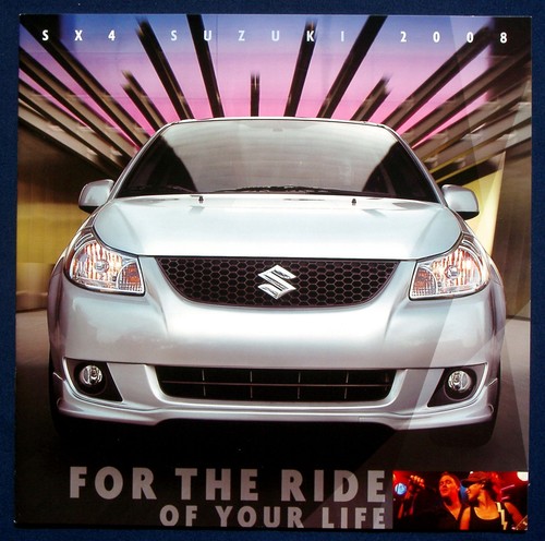 Brochure depliant suzuki sx4 - depliant,