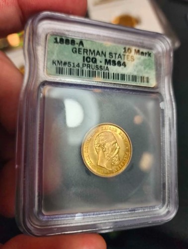 Germania prussia oro 10 - germania,