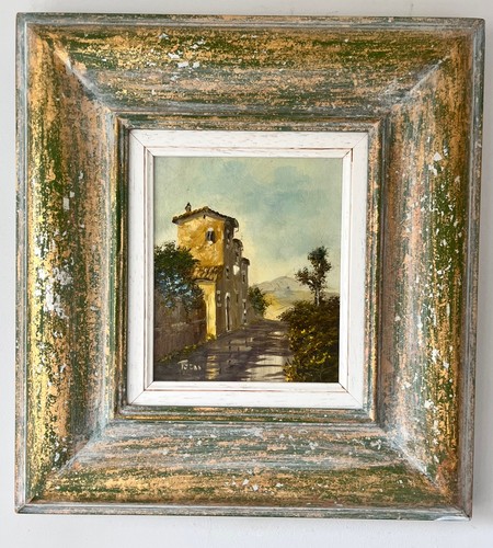 Cornice quadro olio luciano - cornice,