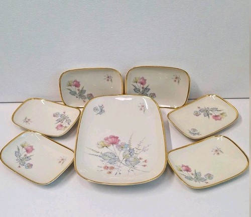 Set piatti snack vintage - di, 7