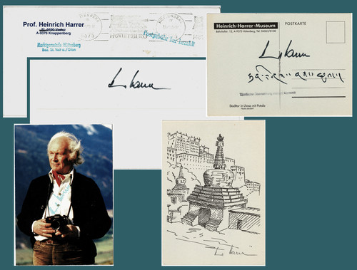 Autografo firmato heinrich - firmato,