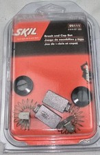 NUOVO SET GRUPPO SPAZZOLE E TAPPI SKIL 95111L PER SEGHE CIRCOLARI WORMDRIVE