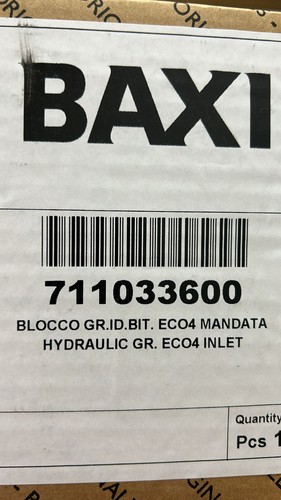 Baxi gruppo blocco - gruppo,
