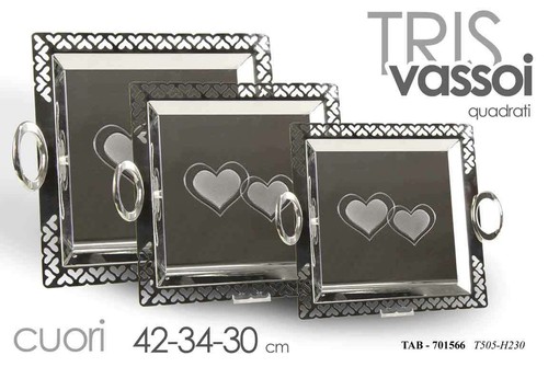 Set pezzi vassoi - pezzi,