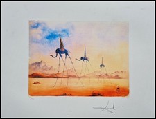 SALVADOR DALI Elephants