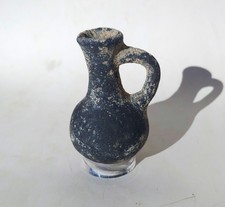 ANFORETTA IN TERRACOTTA NERA 1000 A.C. ORIGINALE