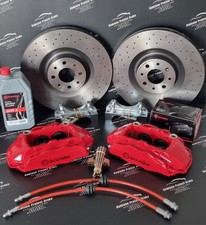 Impianto Frenante Maggiorato 330 Pinze Brembo 4 Pompanti Abarth 500 - Alfa Mito