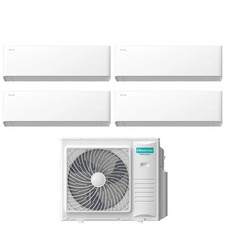 Condizionatore Hisense Quadri Split Uni Hb 9+9+9+12 Wi-Fi Integrato