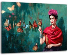 Quadro Moderno Frida Kahlo