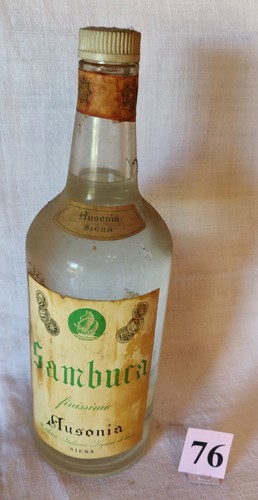 Bottiglia collezione sambuca - bottiglia,