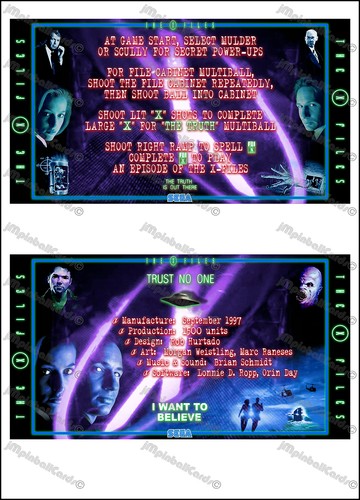 Sega the files - the, cartes