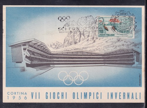 Cartolina cortina 1956 - 1956, vii