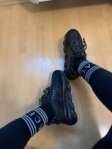 Versace chain reaction sneaker - versace,