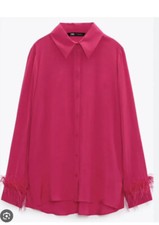 ZARA CAMICIA DONNA NUOVA CON