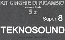 ★KIT CINGHIE DI RICAMBIO 5 x