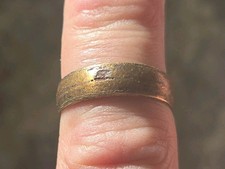 Anello uomo in bronzo