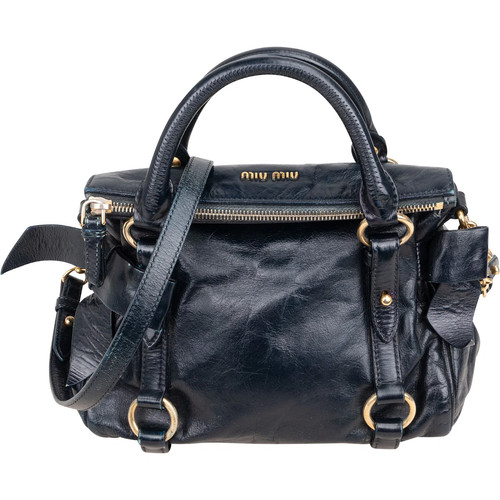 Borsa mano miu - miu, vitello