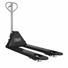 Transpallet manuale black carrello elevatore portata 2500kg Scheppach hfw2500-be