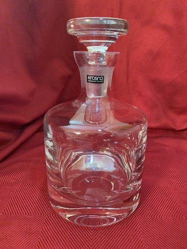 Decanter rotondo pesante - , in