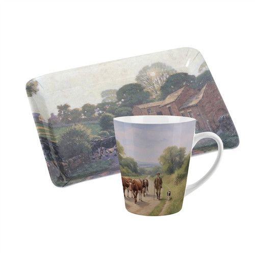 Set tazza vassoio - vassoio, spargi