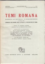 Temi Romana. Rassegna di