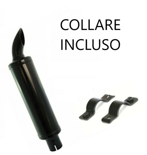 Marmitta silenziatore corto - silenziatore,