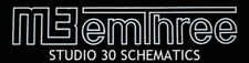 M3 Emthree meazzi studio 30 schematic diagram schema elettrico 