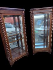 Rara Coppia Di Vetrine Carlo X