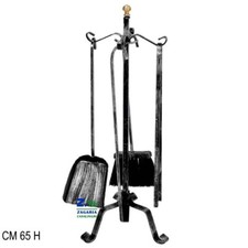 SET 4 PZ ATTREZZI PER CAMINO