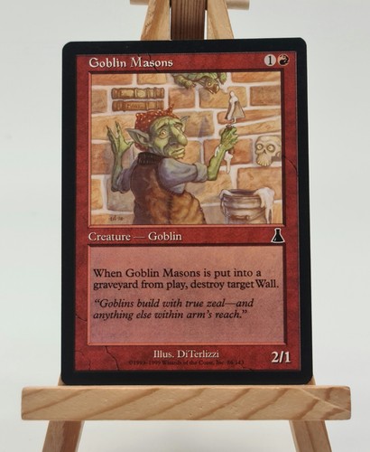 Carta goblin masons - masons, urza's