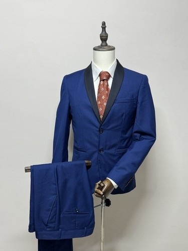 Abito uomo blu - blu, 46
