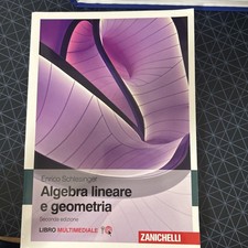 ALGEBRA LINEARE E GEOMETRIA -